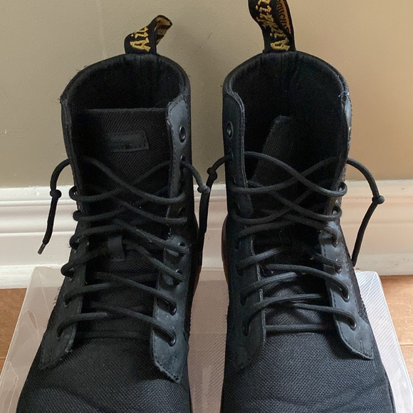 Dr. Martens Combs Poly Casual Boots Men’s Sz 10 - Picture 3 of 11